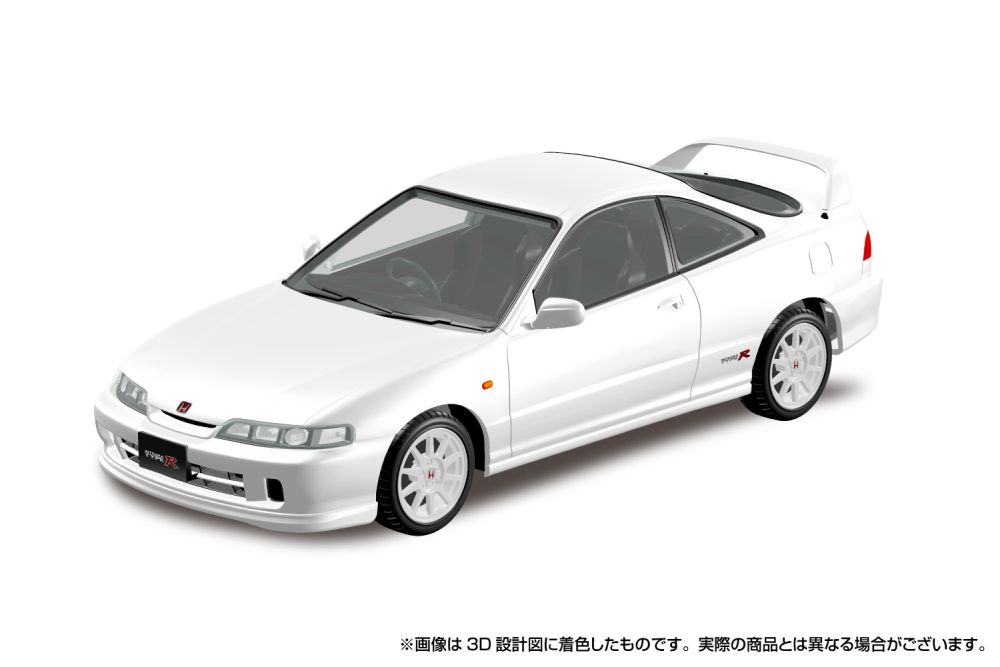 RakuPla Snap Kit 22-CW Honda DC2 Integra Type R (Championship White)