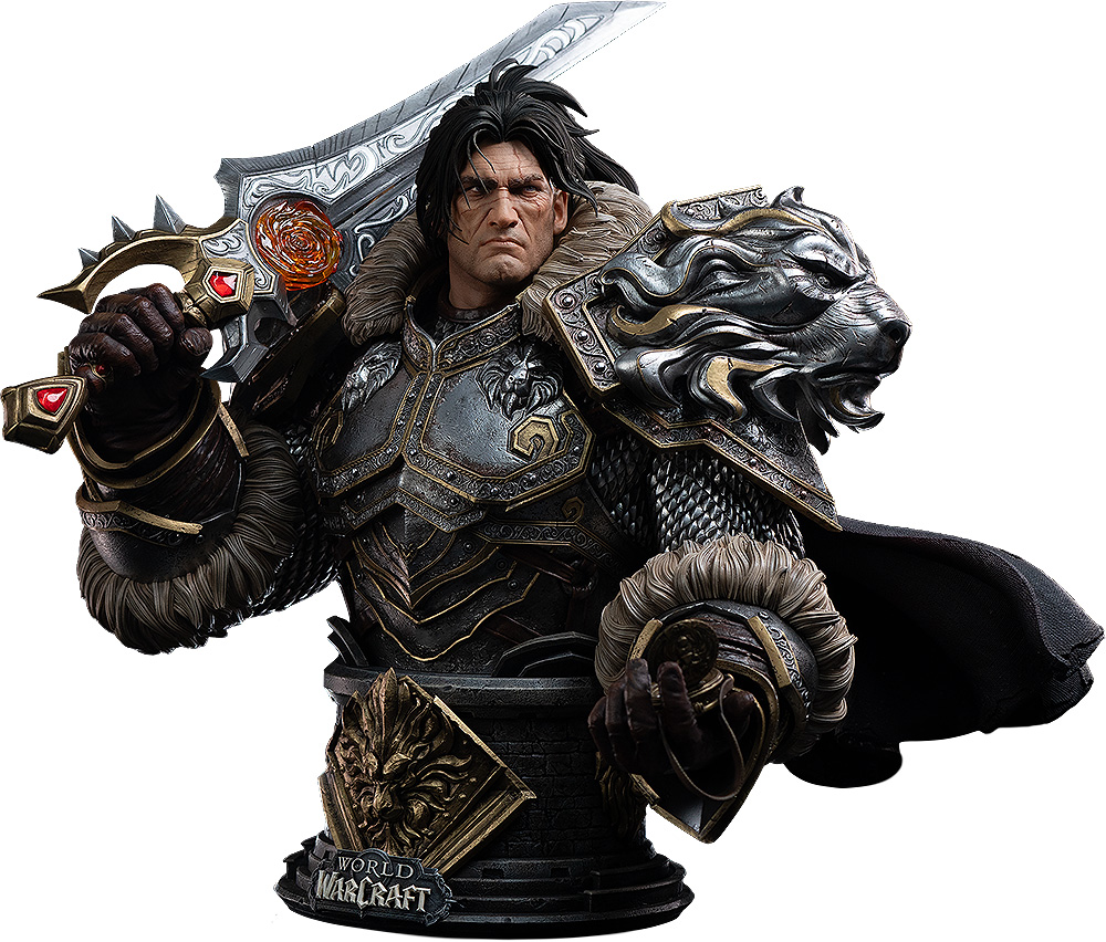 Infinity Studio X Blizzard Varian Wrynn 1/3 Bust Model