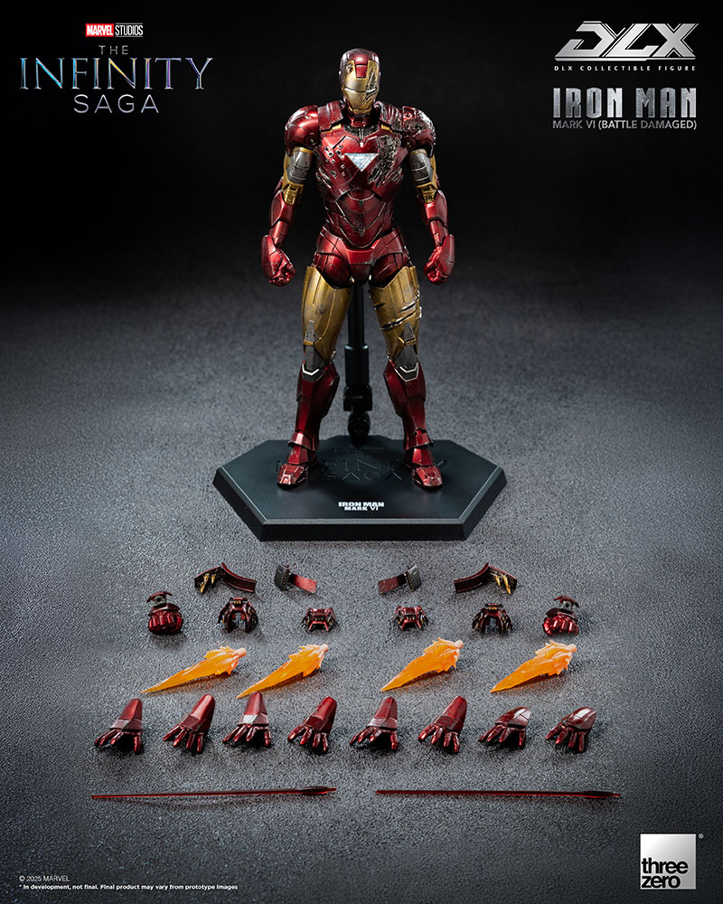 Marvel Studios: The Infinity Saga DLX Iron Man Mark 6 (Battle Damaged)