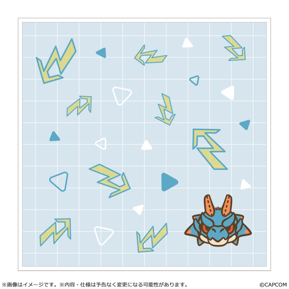 MONSTER HUNTER CHIBI STYLE Hand Towel: Lagiacrus