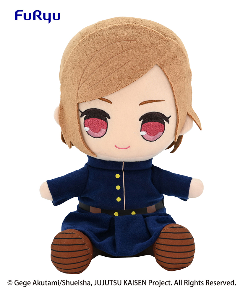 JUJUTSU KAISEN KYURUMARU Big Plush Toy-Nobara Kugisaki-