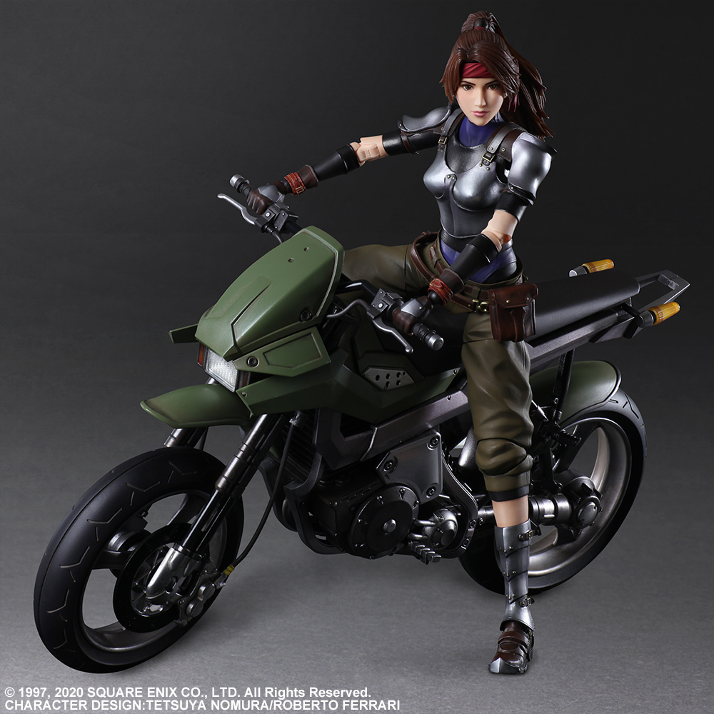 FINAL FANTASY® VII REMAKE PLAY ARTS KAI ™Action Figure - JESSIE & MOTORCYCLE SET