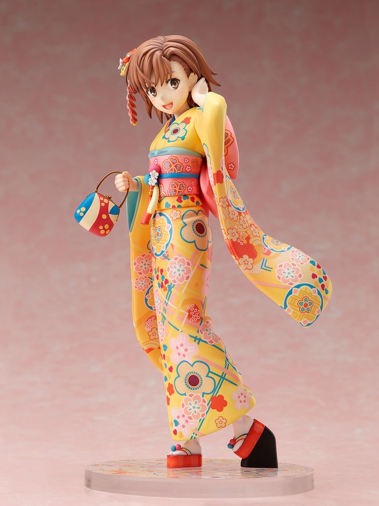 A Certain Scientific Railgun T -Mikoto Misaka- Furisode ver. 1/7 Scale Figure