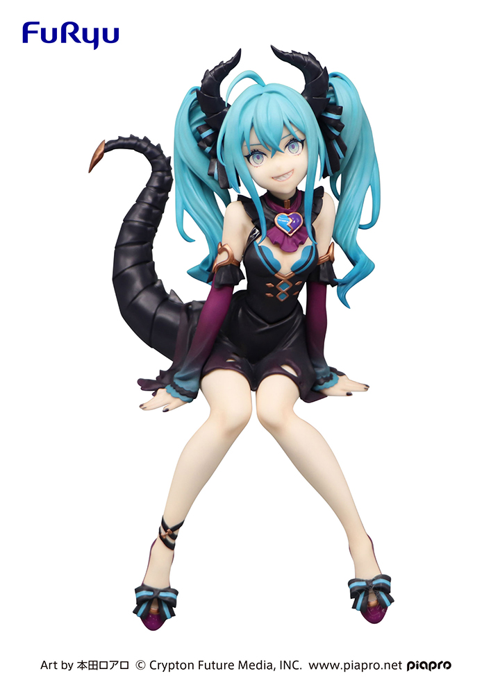 Hatsune Miku Noodle Stopper Figure-Hatsune Miku - Villain ver.
