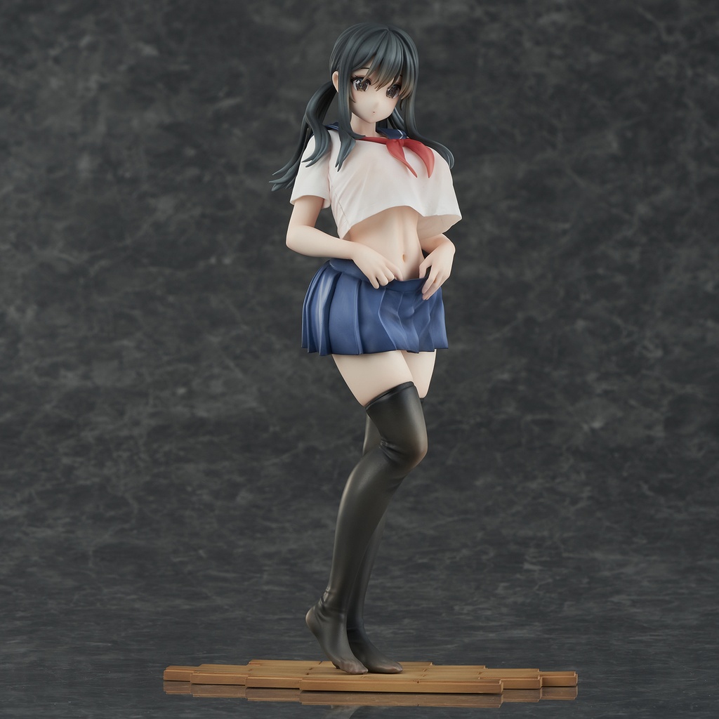 Curtain-chan illustration by B-ginga Complete Figure
