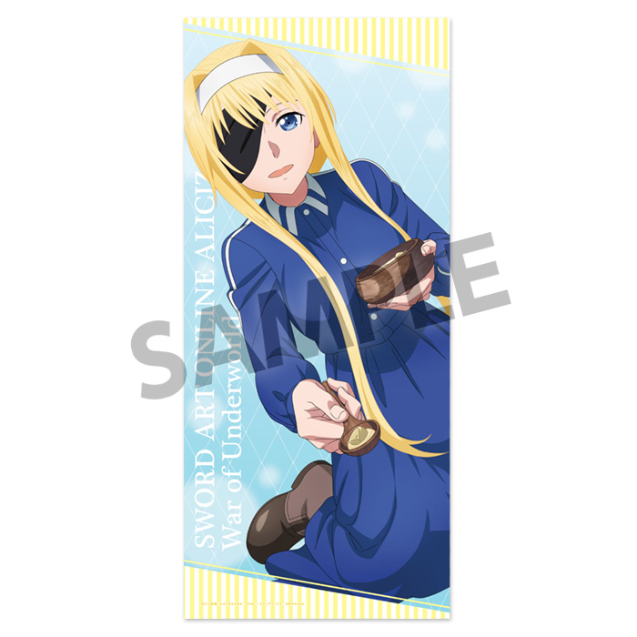 SWORD ART ONLINE ALICIZATION War of Underworld Microfiber Towel Alice Casual Wear ver.