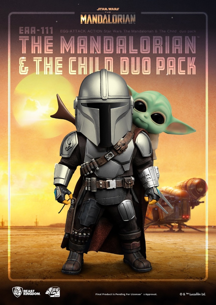 EAA-111 THE MANDALORIAN & THE CHILD DUO PACK