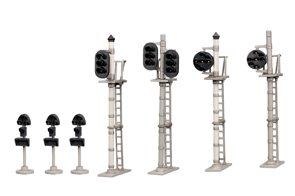 1/80 Plastic kit Railway Signal Set