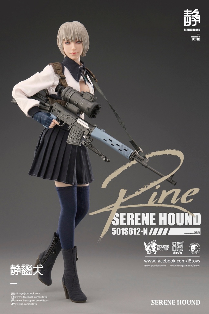I8TOYS SERENE HOUND SERIES 501S612-N "RINE" 1/6 SCALE ACTION FIGURE