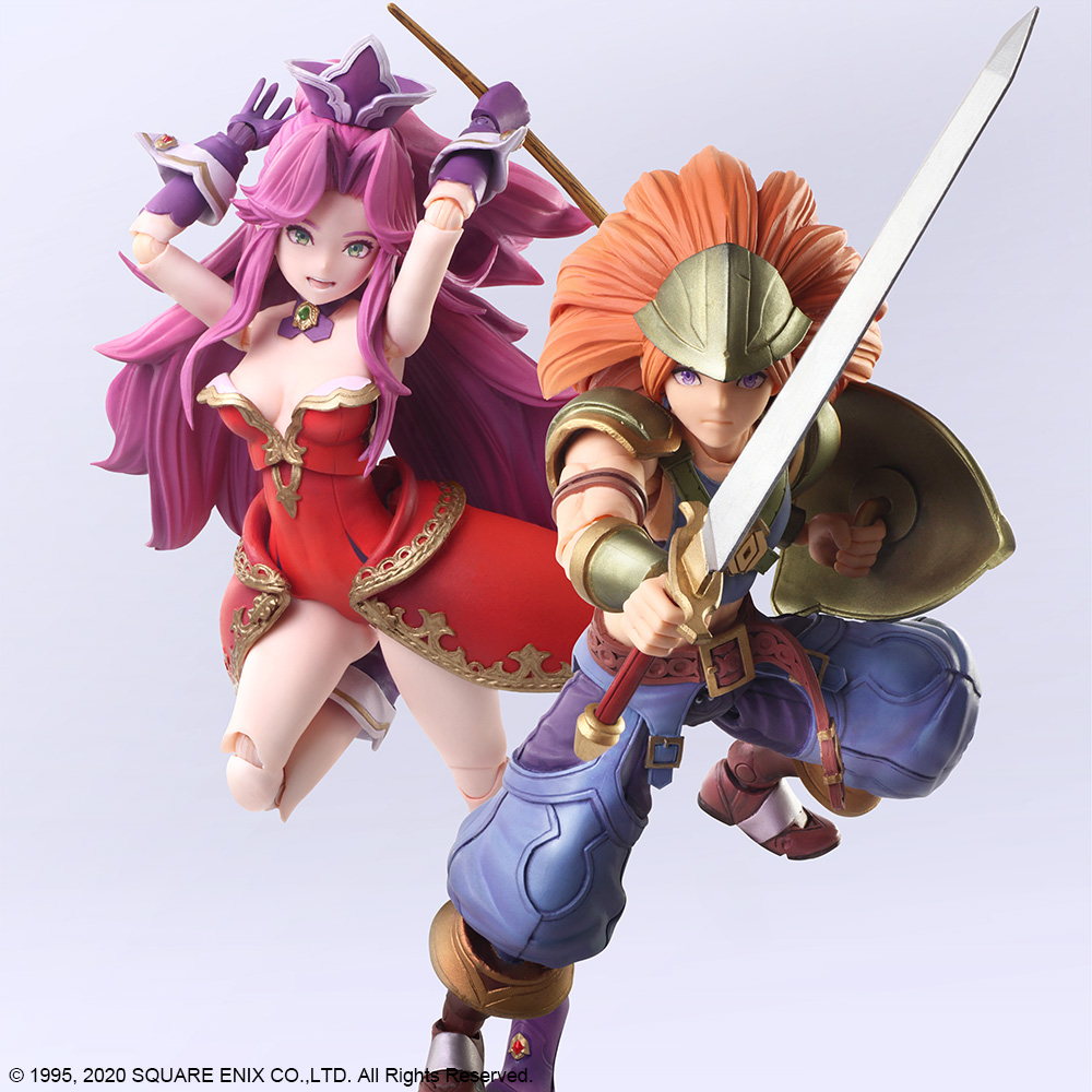 Trials of Mana BRING ARTS™ Action Figure DURAN & ANGELA
