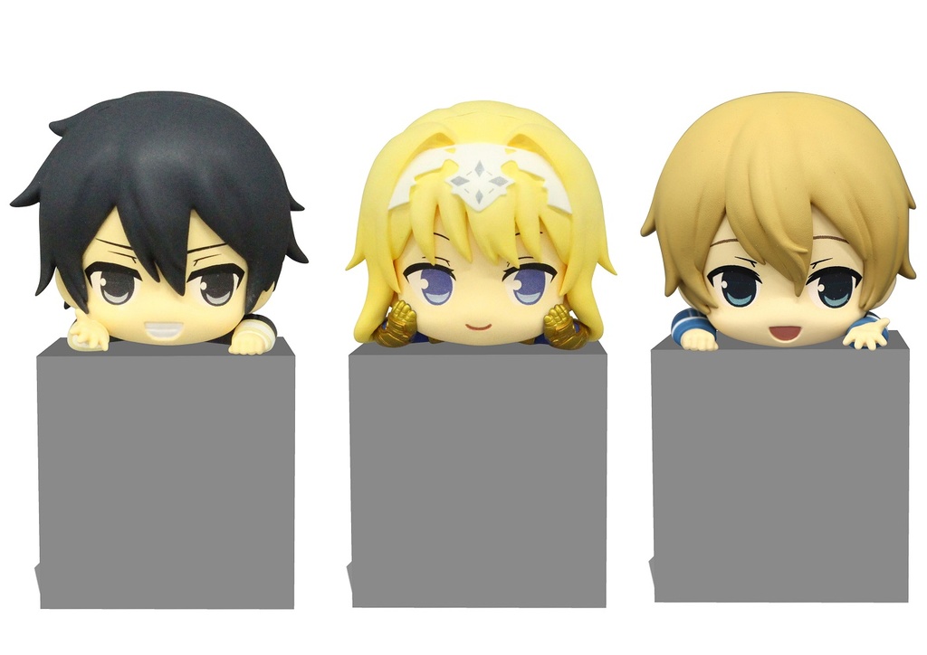 Sword Art Online Alicization Hikkake Figure-set-(1 set - Kirito/Alice/Eugeo)