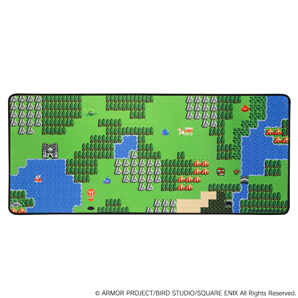 DRAGON QUEST Gaming Mouse Pad - Pixel Map