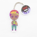 Stranger Things Nendoroid Plus retro design acrylic key chain Lucas (US Ver.)