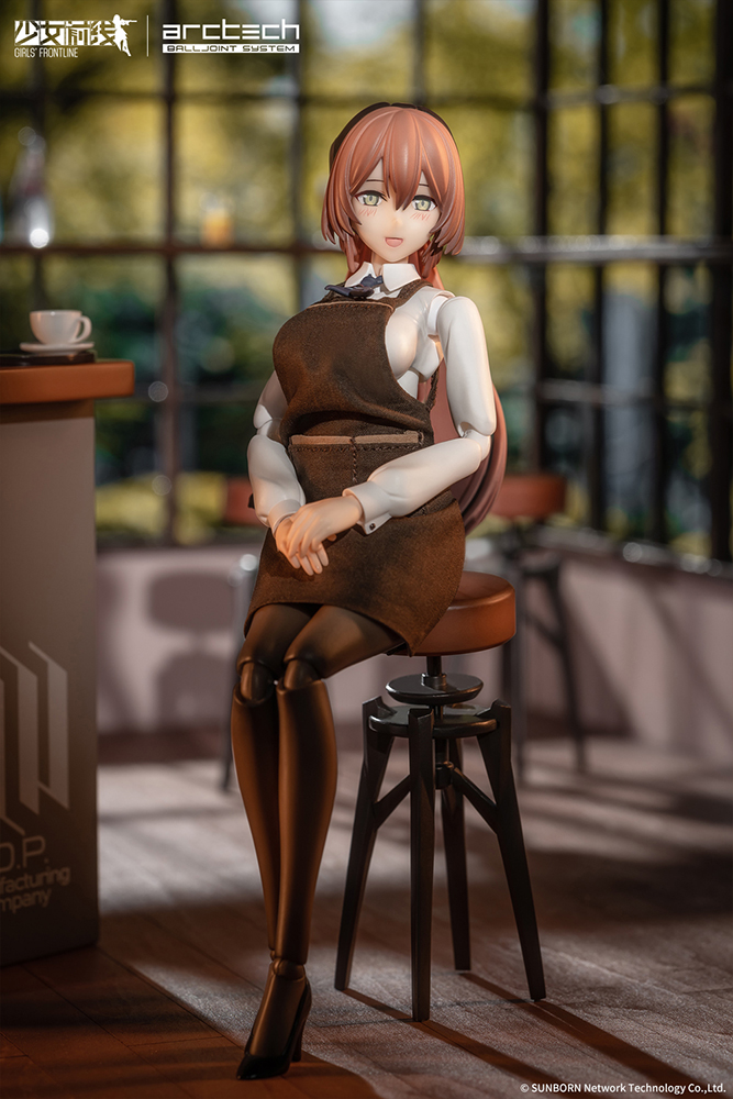 APEX ARCTECH Series &quot;Girls' Frontline&quot; Springfield Aromatic Silence Ver. 1/8 Scale Action Figure