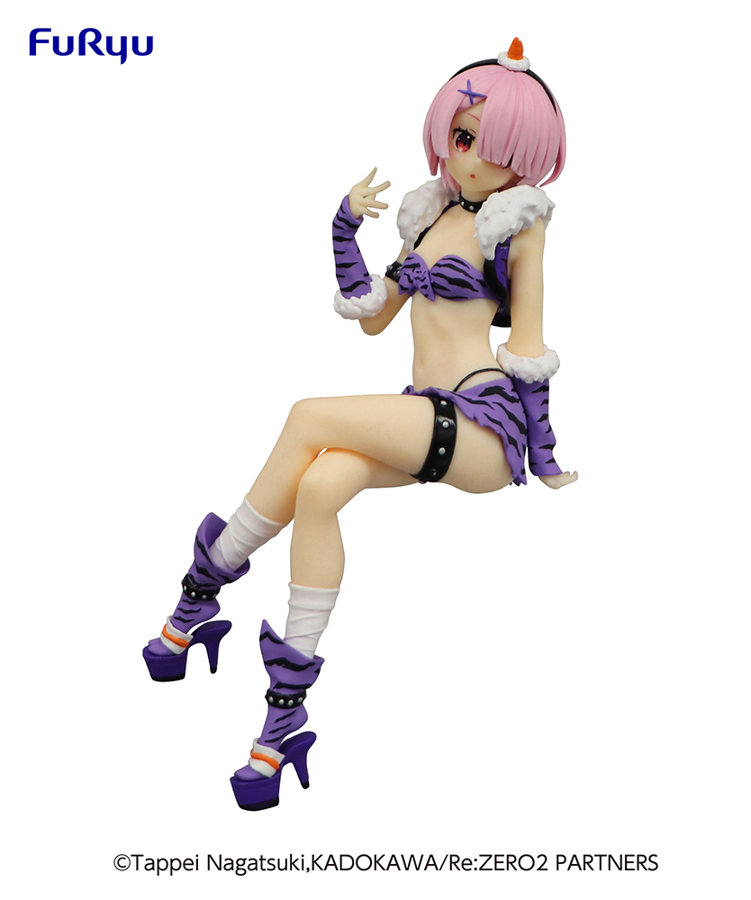 Re:Zero Starting Life in Another World Noodle Stopper Figure-Ram Demon costume Another Color ver.-