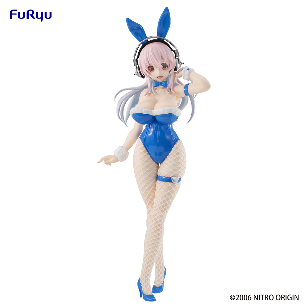 SUPER SONICO BiCute Bunnies Figure-SUPER SONICO Blue Rabbit ver.-