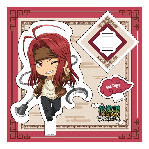 [G15938] Saiyuki RELOAD ZEROIN Nendoroid Plus Acrylic Stand: Sha Gojyo