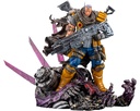 MK363_MARVEL UNIVERSE_CABLE FINE ART STATUE SIGNATURE SERIES -FEATURING THE KUCHAREK BROTHERS-