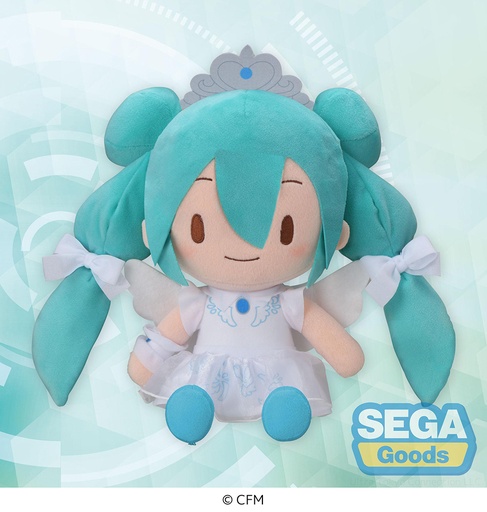 [SG50104] Hatsune Miku Series SP Fluffy Plush "Hatsune Miku 15th Anniversary"