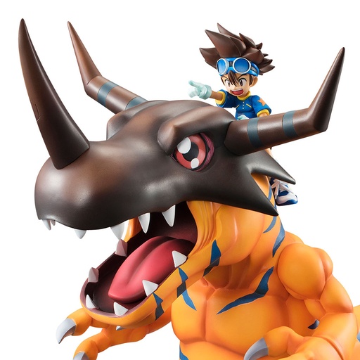 [MH83220] G.E.M. series Digimon Adventure Greymon & Taichi Yagami(repeat)
