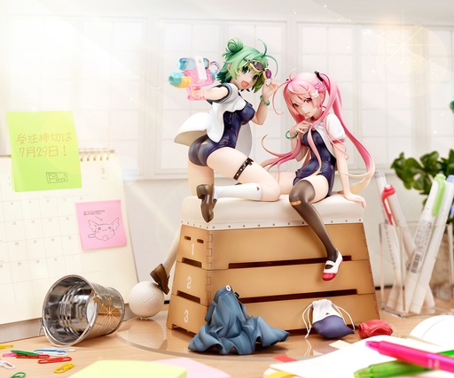 [N93194] Midori & Pink Sukumizu