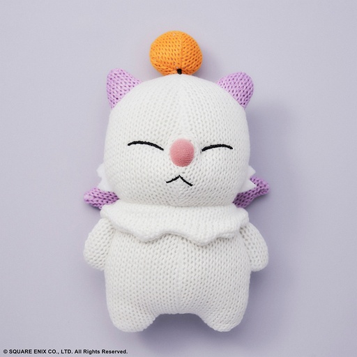 [SQ36563R] FINAL FANTASY Knitted Plush - MOOGLE