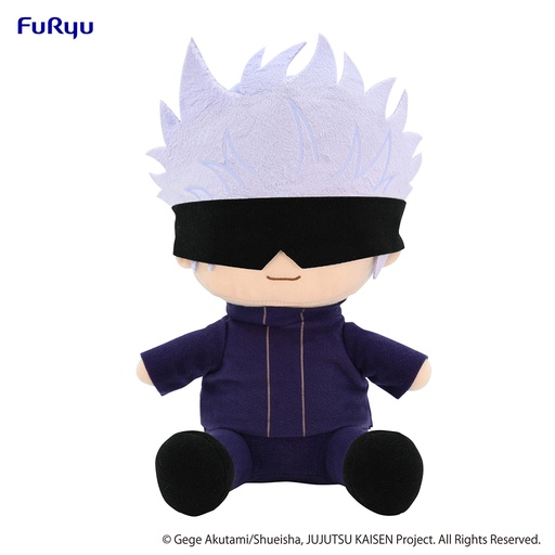 [FR40245] JUJUTSU KAISEN KYURUMARU Big Plush Toy -Satoru Gojo-