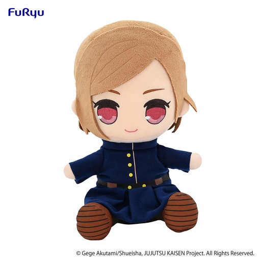 [FR40303] JUJUTSU KAISEN KYURUMARU Big Plush Toy -Nobara Kugisaki-