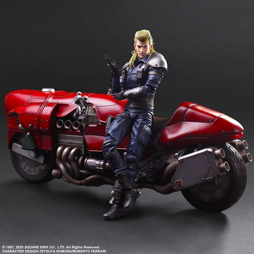 [SQ36049] FINAL FANTASY VII REMAKE™ PLAY ARTS KAI™ Action Figure - ROCHE & MOTORCYCLE SET