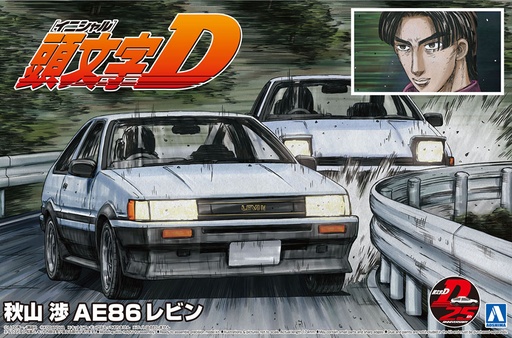 [AO05965R2] 1/24 AKIYAMA WATARU AE86 LEVIN(TOYOTA)(re-run)