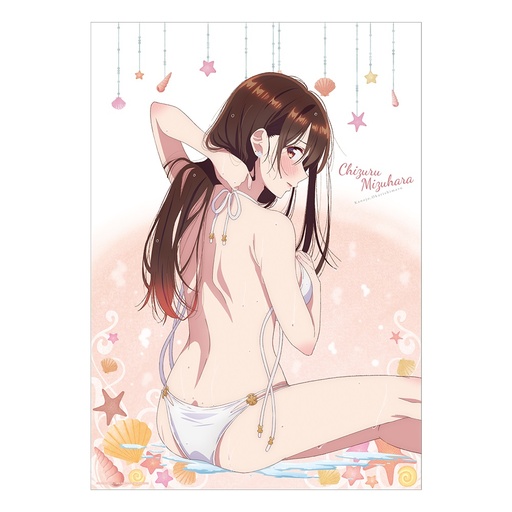 [KK64759] Rent-A-Girlfriend Swimsuit and Girlfriend A3-Sized Clear Poster Chizuru Mizuhara special!