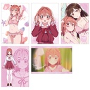 Rent-A-Girlfriend Swimsuit and Girlfriend Illustration Cards (Set of 5) Sumi Sakurasawa A