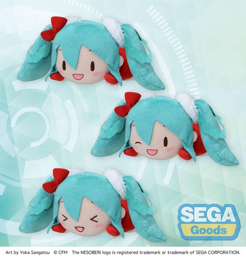 [SG50644] NESOBERI (Lay-Down) "Hatsune Miku Series" MP Plush "Hatsune Miku" Christmas 2022