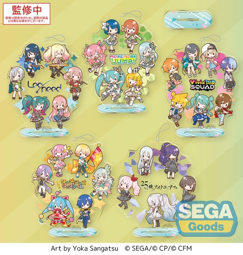 [SG51345] HATSUNE MIKU: COLORFUL STAGE! MP Big Clear Keychain With Stand