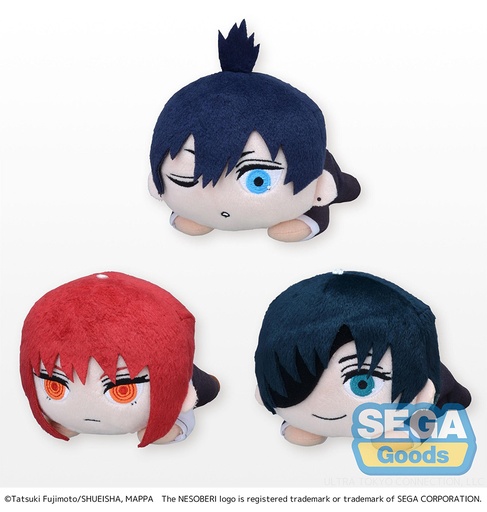 [SG51570] NESOBERI (Lay-Down) "Chainsaw Man" MP Plush "Aki Hayakawa & Himeno & Makima"