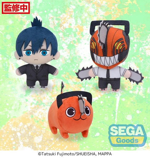 [SG51629] Chainsaw Man MP Mascot "Chainsaw Man & Pochita & Aki Hayakawa"