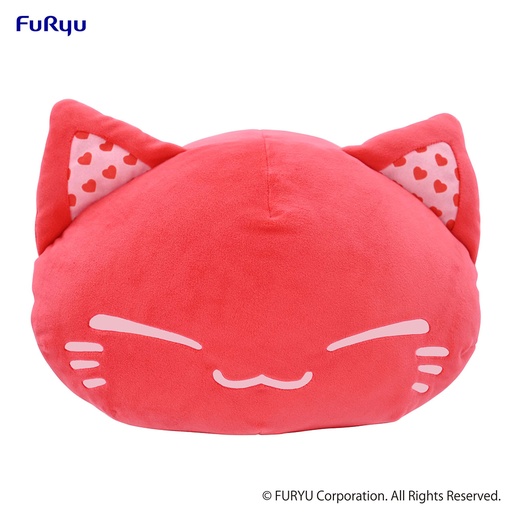 [FR40348] Nemuneko Cat Cupid Big Plush Toy -Red-