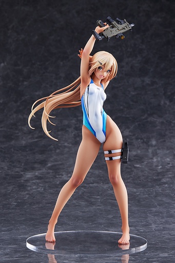[AU51758] Kouhai-chan of the Swimming Club Blue Line Swimsuit Ver.