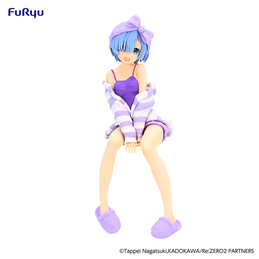[FR40463] Re:ZERO -Starting Life in Another World- Noodle Stopper Figure -Rem Room Wear Purple Color ver.-