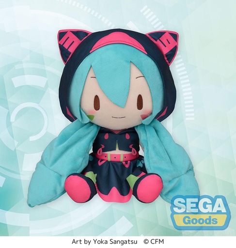 [SG52278] Fuwapuchi "Hatsune Miku Series" L Plush ~Live Stage~