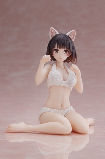 [T40052] Saekano: How to Raise a Boring Girlfriend Fine Coreful Figure - Megumi Kato (Cat Roomwear Ver.)
