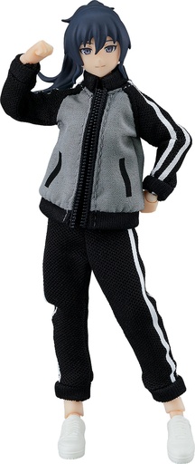 [M06875] figma Female Body (Makoto) with Tracksuit + Tracksuit Skirt Outfit