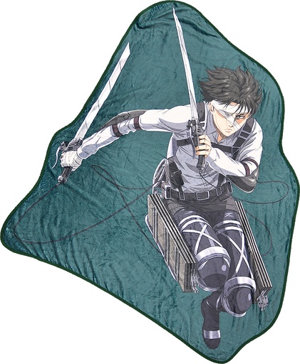 [G18082] Attack on Titan Wounded Levi Blanket