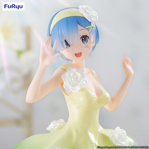[FR40546] Re:ZERO -Starting Life in Another World- Trio-Try-iT Figure -Rem Flower Dress-