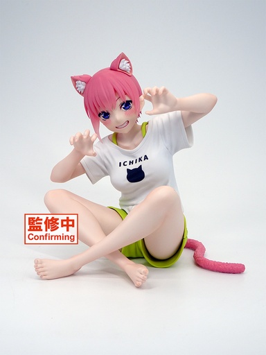 [T40135] The Quintessential Quintuplets 2 Desktop Cute Figure - Ichika Nakano (Newley Written Cat Roomwear Ver.)