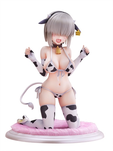[WV61195] Uzaki-chan wa Asobitai! Double Yanagi Uzaki Cow Pattern Bikini  DT-195