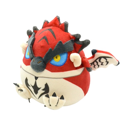 [CC12655R] [Repeat Sales]Monster Hunter Fluffy Eggshaped Plush Mini Rathalos