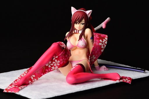 [OR85458] Erza Scarlet Cherry Blossom Cat Gravure_Style