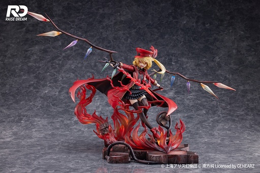 [RDR90008] Touhou Project Flandre Scarlet Military Style Ver. Illustration By Sunao Minakata 1/6 Scale Figure