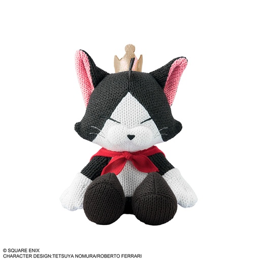 [SQ37551R2] FINAL FANTASY VII REMAKE Knitted Plush - CAIT SITH